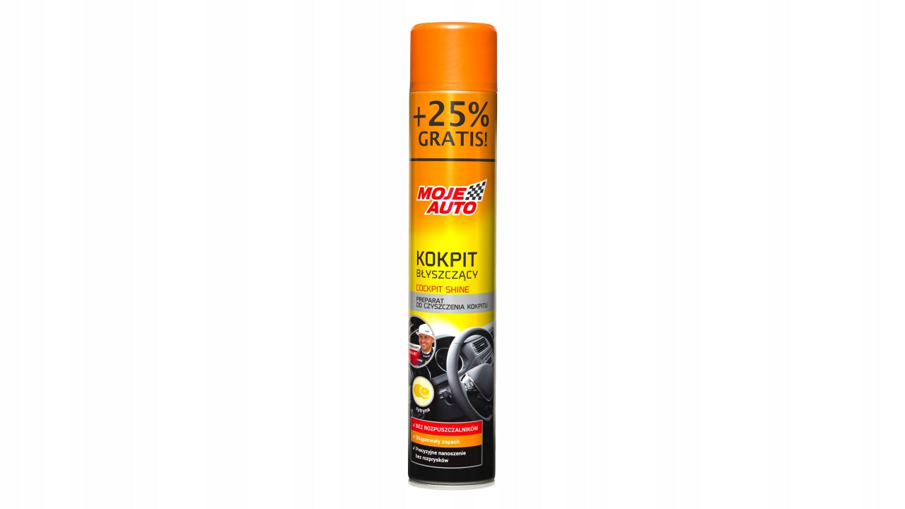 MOJE AUTO COCKPIT SHINY LEMON 750ml PROMO Manufacturer's catalog number 19-010