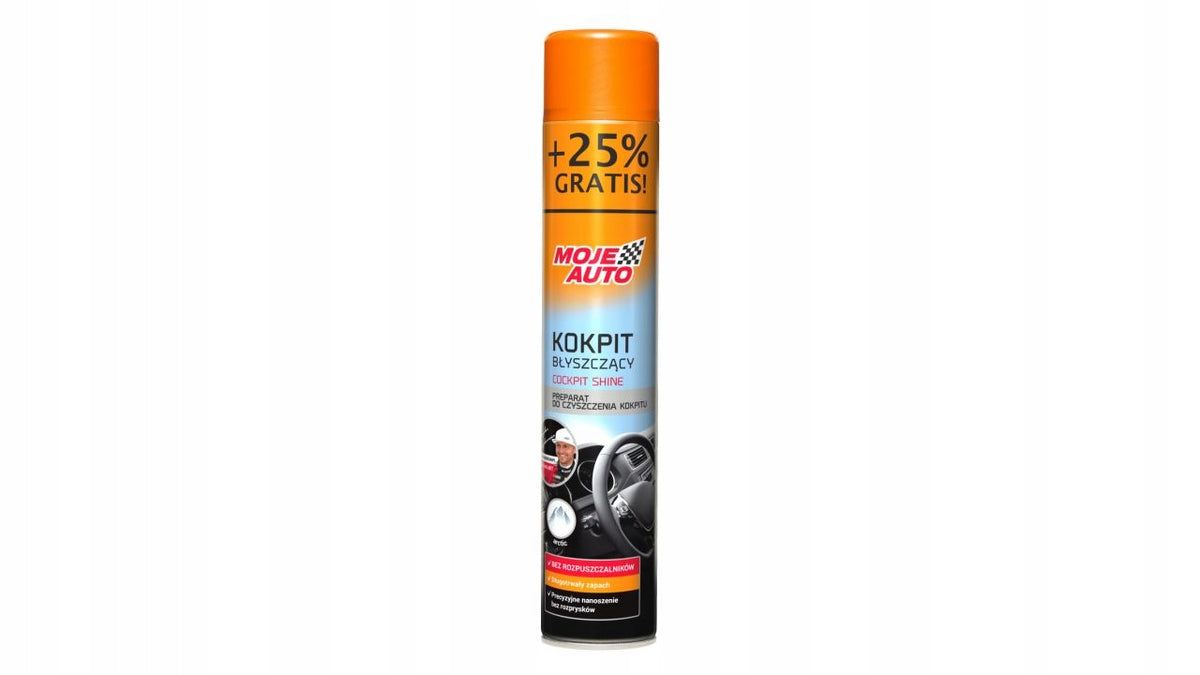 MOJE AUTO - GLOSSY COCKPIT - ARCTIC 750ml PROMO Manufacturer's catalog number 19-576