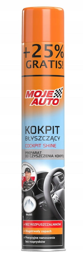 MOJE AUTO - GLOSSY COCKPIT - ARCTIC 750ml PROMO