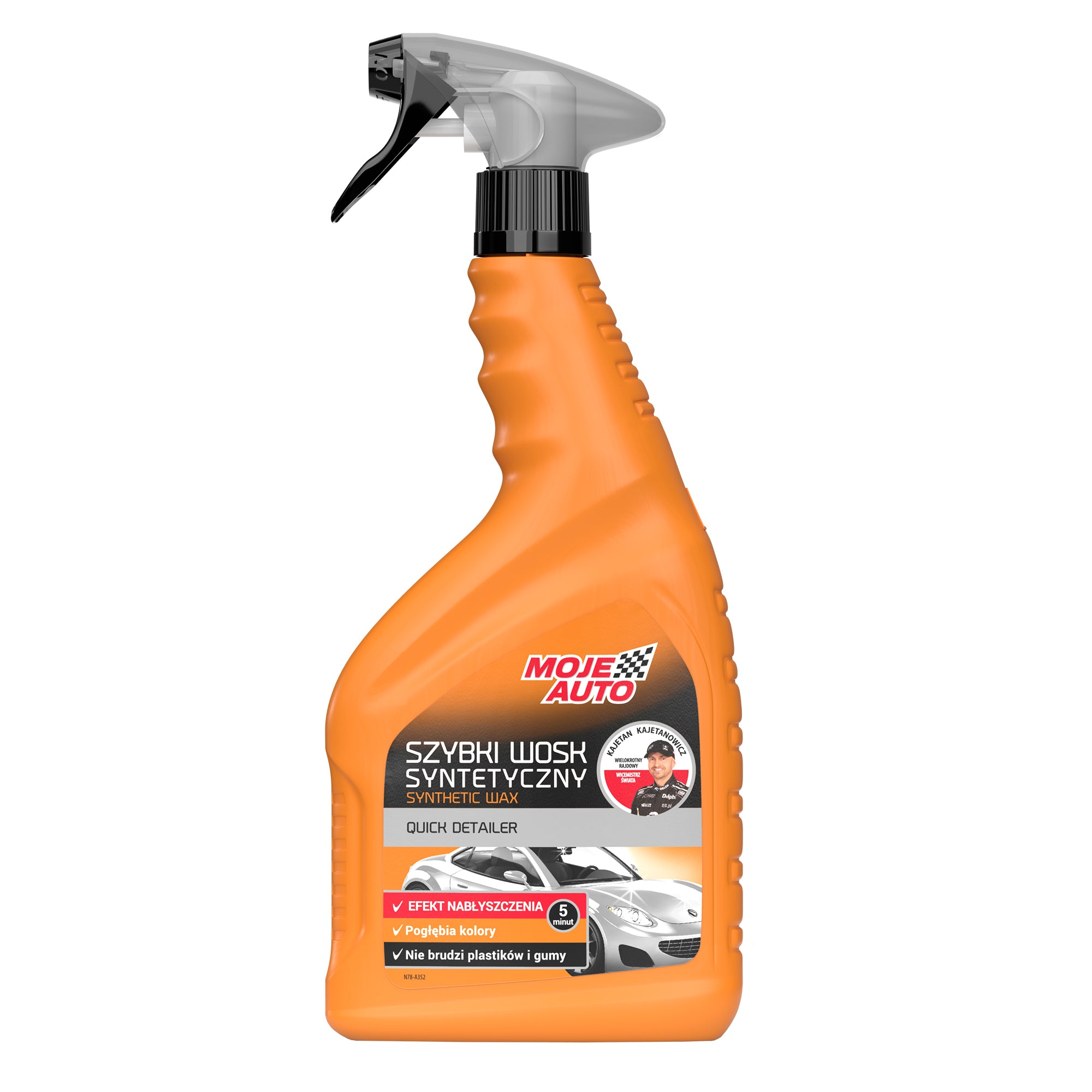 MOJE AUTO Quick Synthetic Wax with Atomizer 750 ml