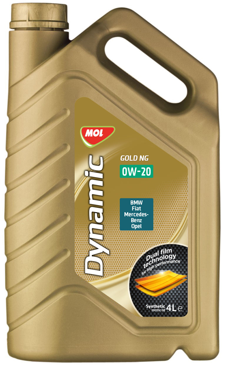 MOL DYNAMIC GOLD NG 0W20 4L