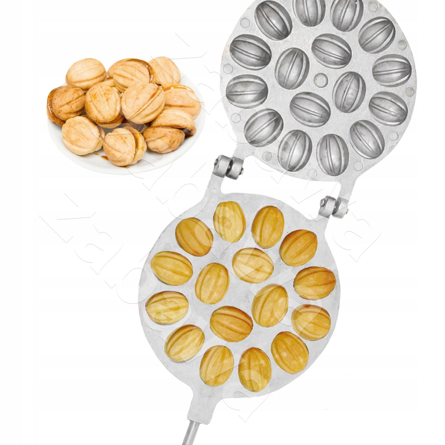 MOLD ROBOT MACHINE PEANUT COOKIE TOASTER 16PCS 70 Brand no brand
