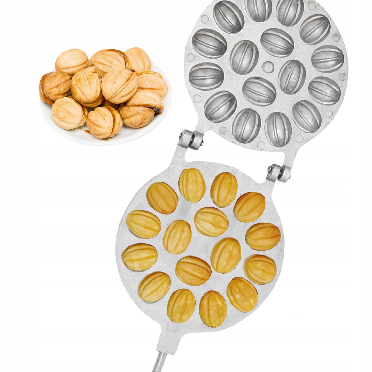 MOLD ROBOT MACHINE PEANUT COOKIE TOASTER 16PCS 70