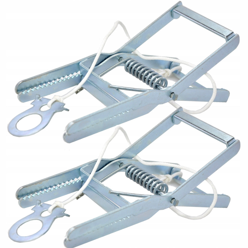 MOLE PAW METAL TRAP MOLECATCHER PROFESSIONAL - SET OF 3 Brand Handmet
