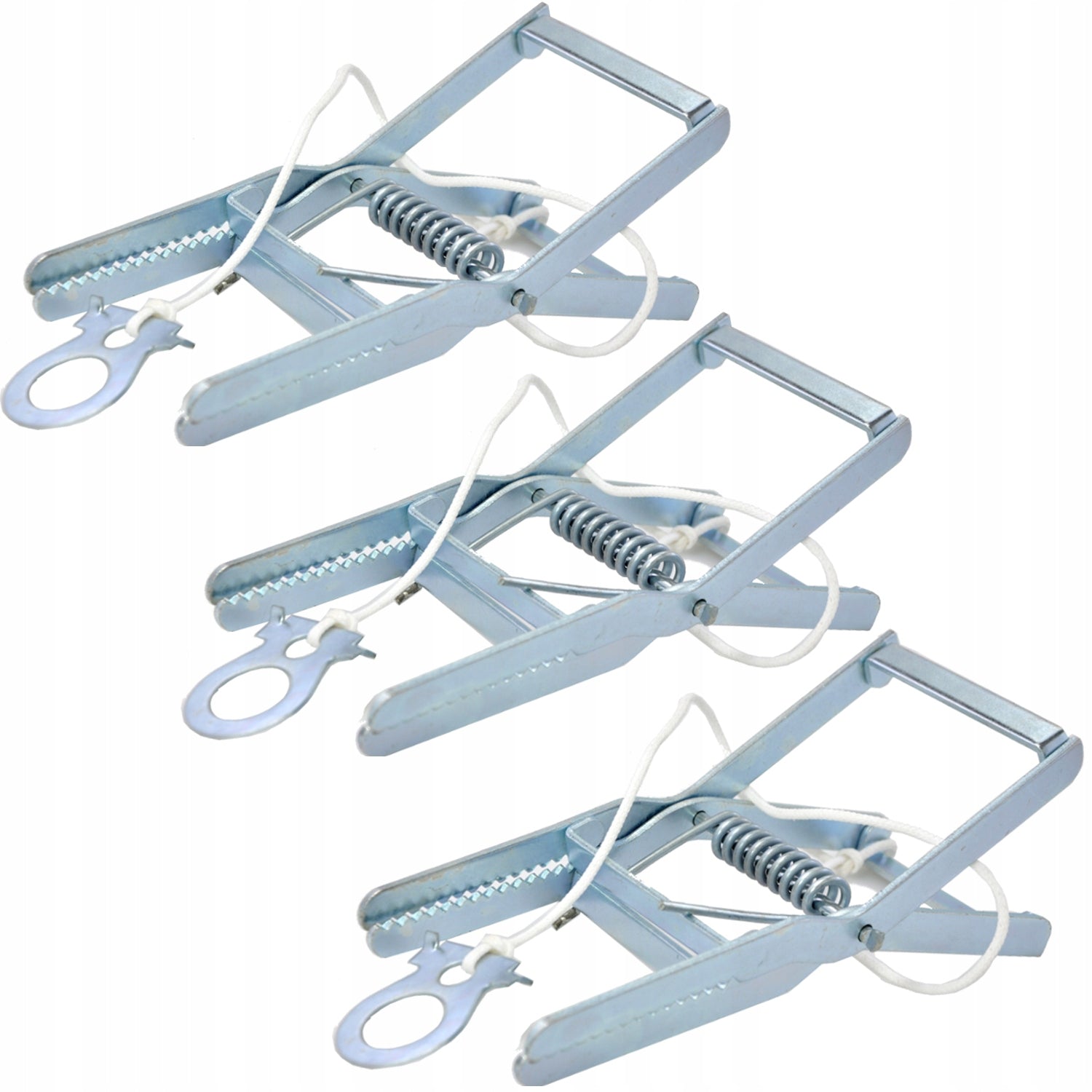 MOLE PAW METAL TRAP MOLECATCHER PROFESSIONAL - SET OF 3