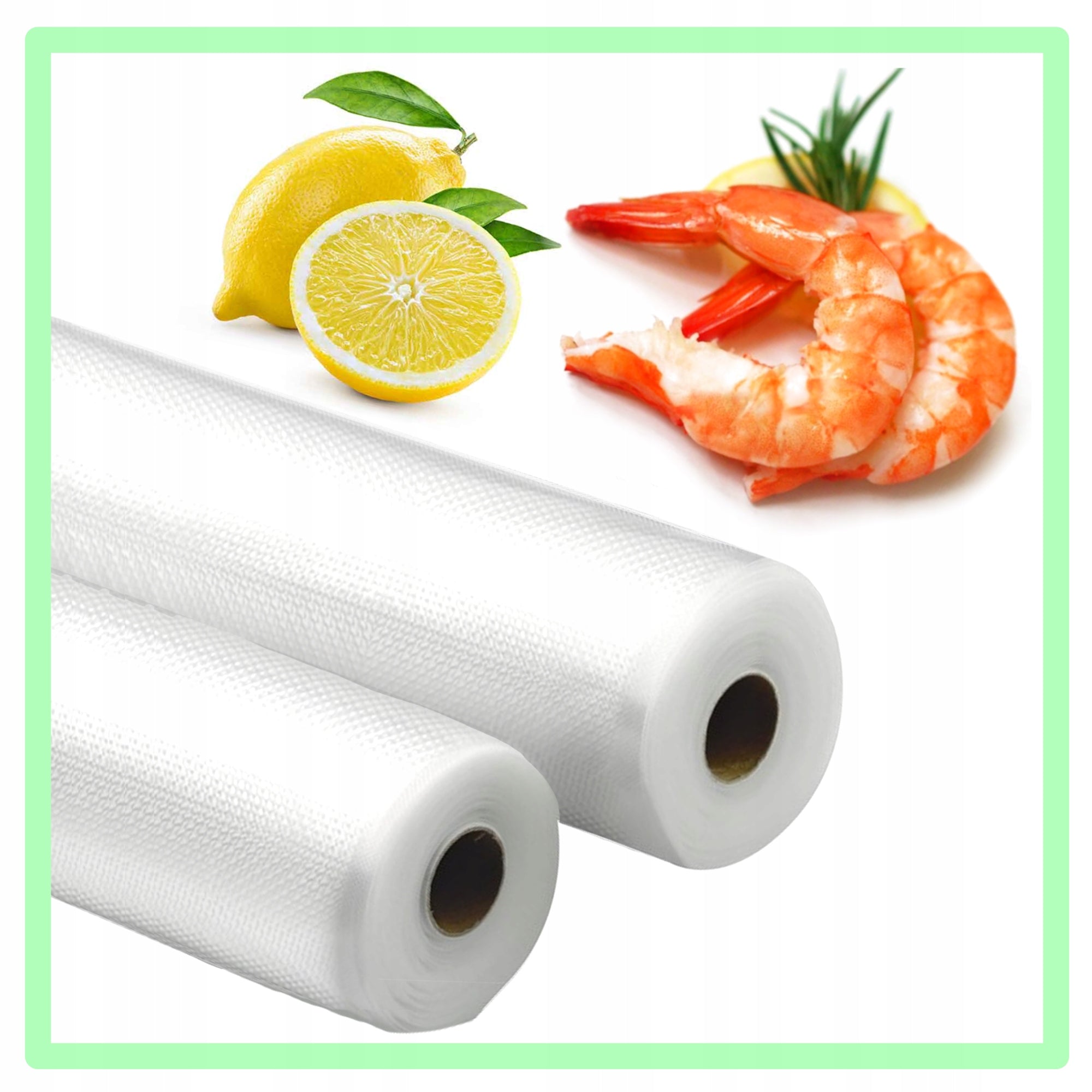 MOLETIZED FILM FOR VACUUM SEALER SLEEVE ROLL 15cm 6m 15 x 600 cm Packaging status original