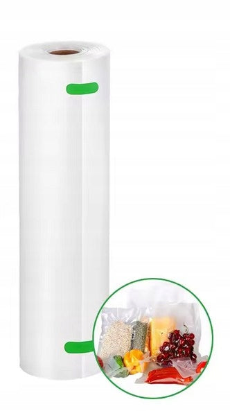 MOLETIZED FILM GROOVED ROLL SLEEVE FOR VACUUM SEALER 28cm 6m XXL Packaging status original