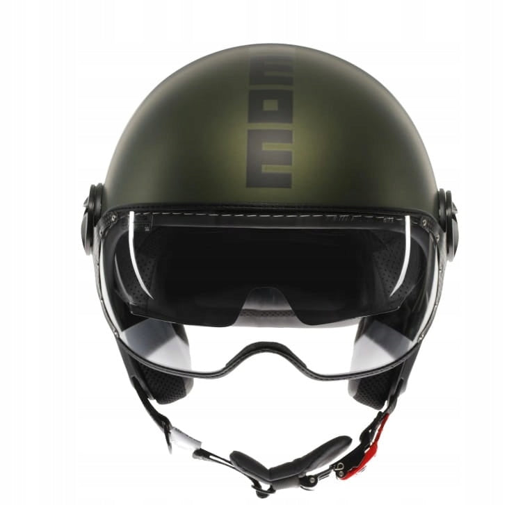 MOMO DESIGN Open Helmet FGTR EVO Matte Green/ Black - L Size L