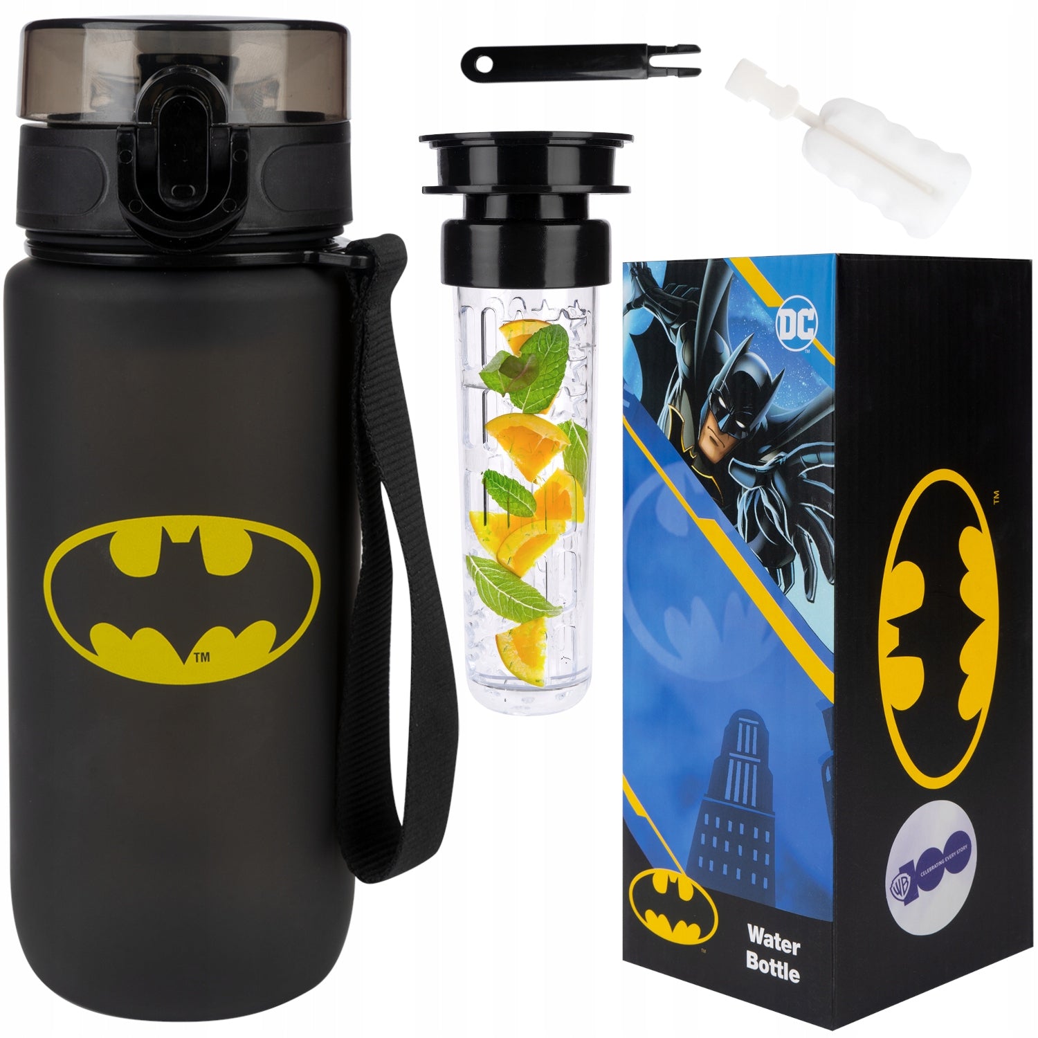 MOMO WAY water bottle Batman 600ml water bottle for kids