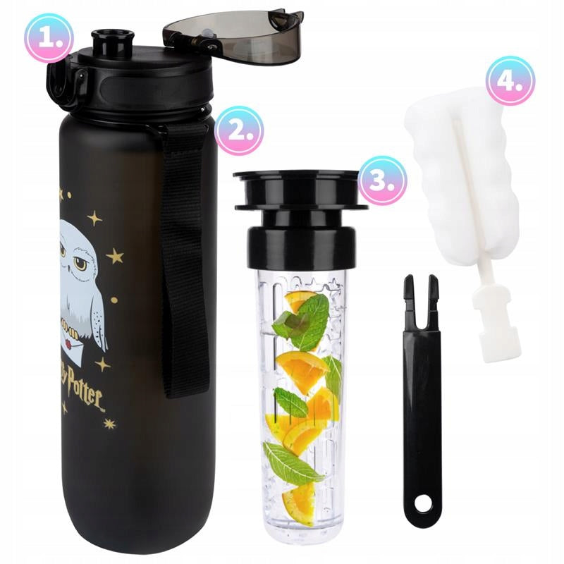 MOMO WAY water bottle Harry Potter 1L large water bottle with fruit refill Manufacturer code 64020