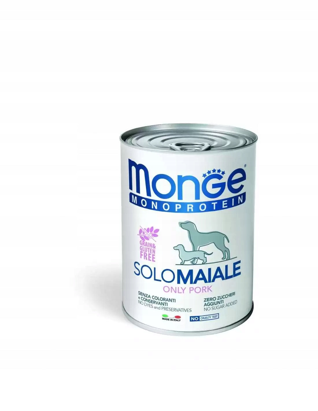 MONGE DOG SOLO PORK 400g