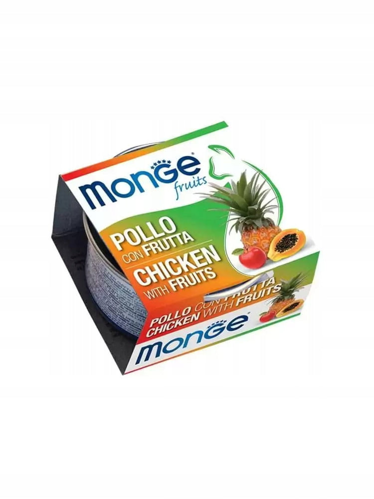 MONGE FRUIT CHICKEN WITH FRUIT 80G