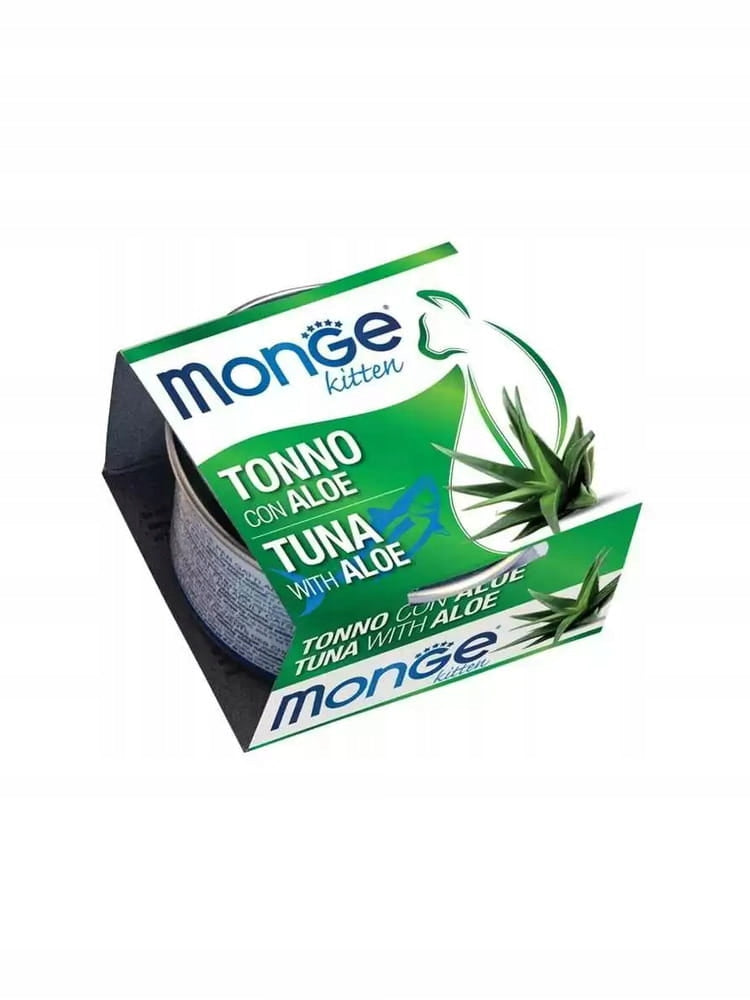 MONGE FRUIT KITTEN TUNA WITH ALOE 80G