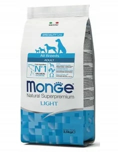 MONGE SPECIALITY LINE Light Salmon with rice 2,5kg