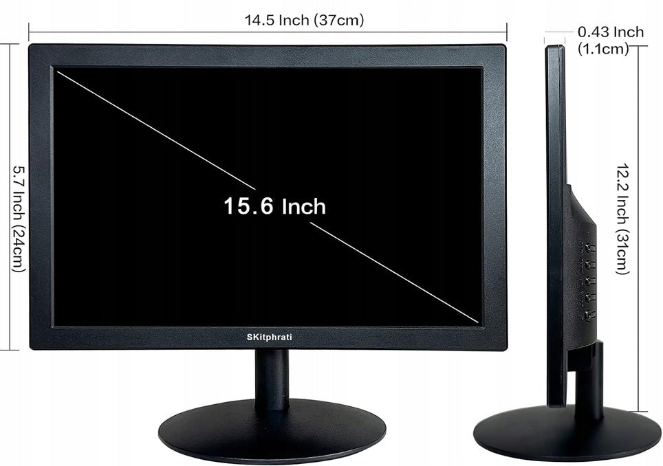 MONITOR 15,6" FULL HD 1920X1080 HDMI VGA 60HZ 5MS VESA SKITPHRATI Manufacturer code 476n2