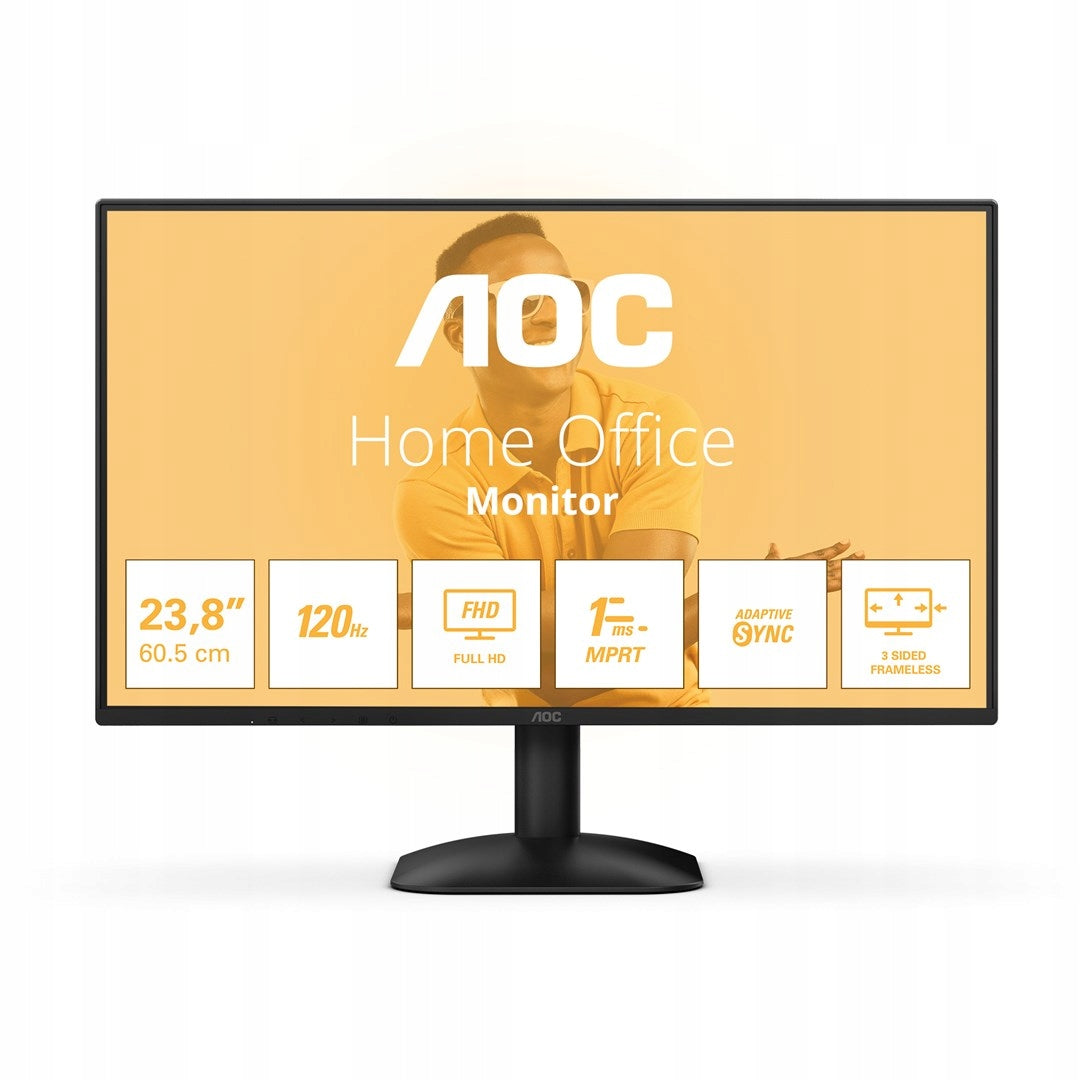 MONITOR AOC LED 23,8 24B31H 120Hz