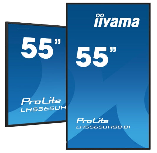 MONITOR DIGITAL SIGNAGE IIYAMA PROLITE LH5565UHSB-B1 55" 4K IPS LED 24/7