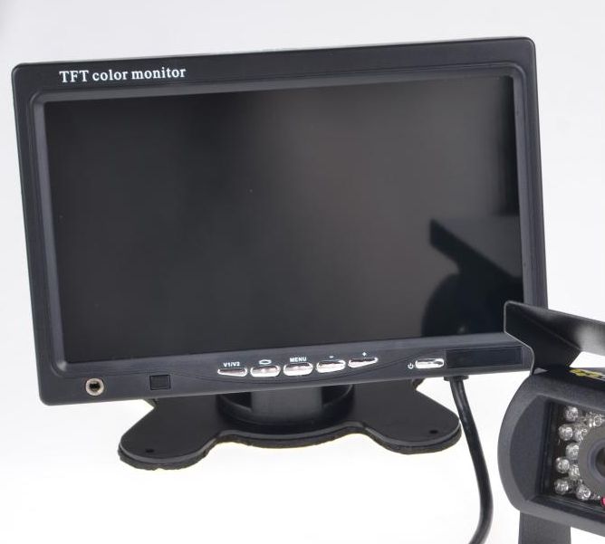 MONITOR LCD SCREEN 7 inches for 12V 24V REVERSING CAMERAS