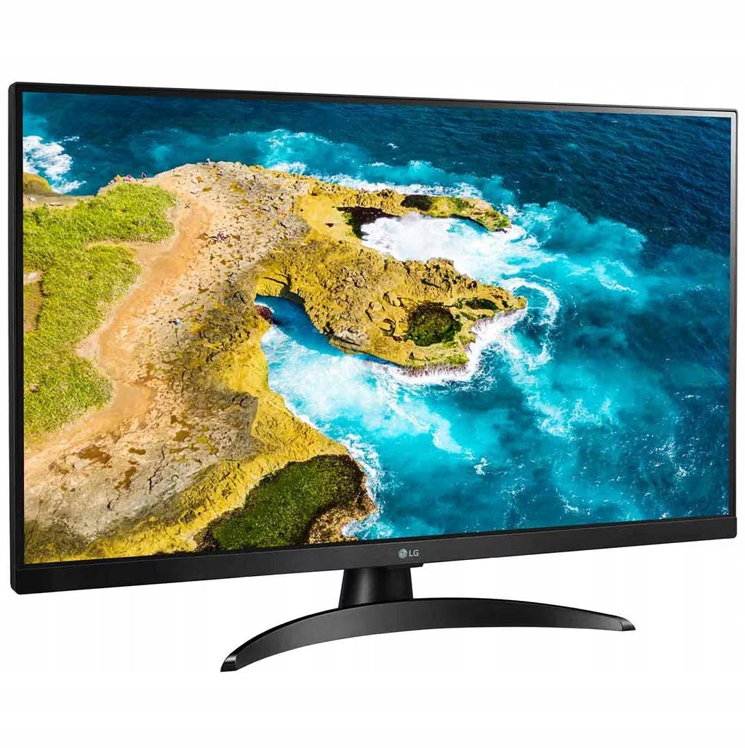 MONITOR SMART+TV TUNER LG 27TQ615S IPS FHD WiFi BT DVBT2 HEVC REMOTE 27 CALI Packaging status original