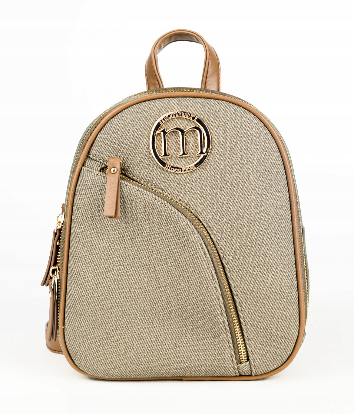 MONNARI urban Women's Backpack Casual Small Dimension Beautiful Green 6500 Brand Monnari