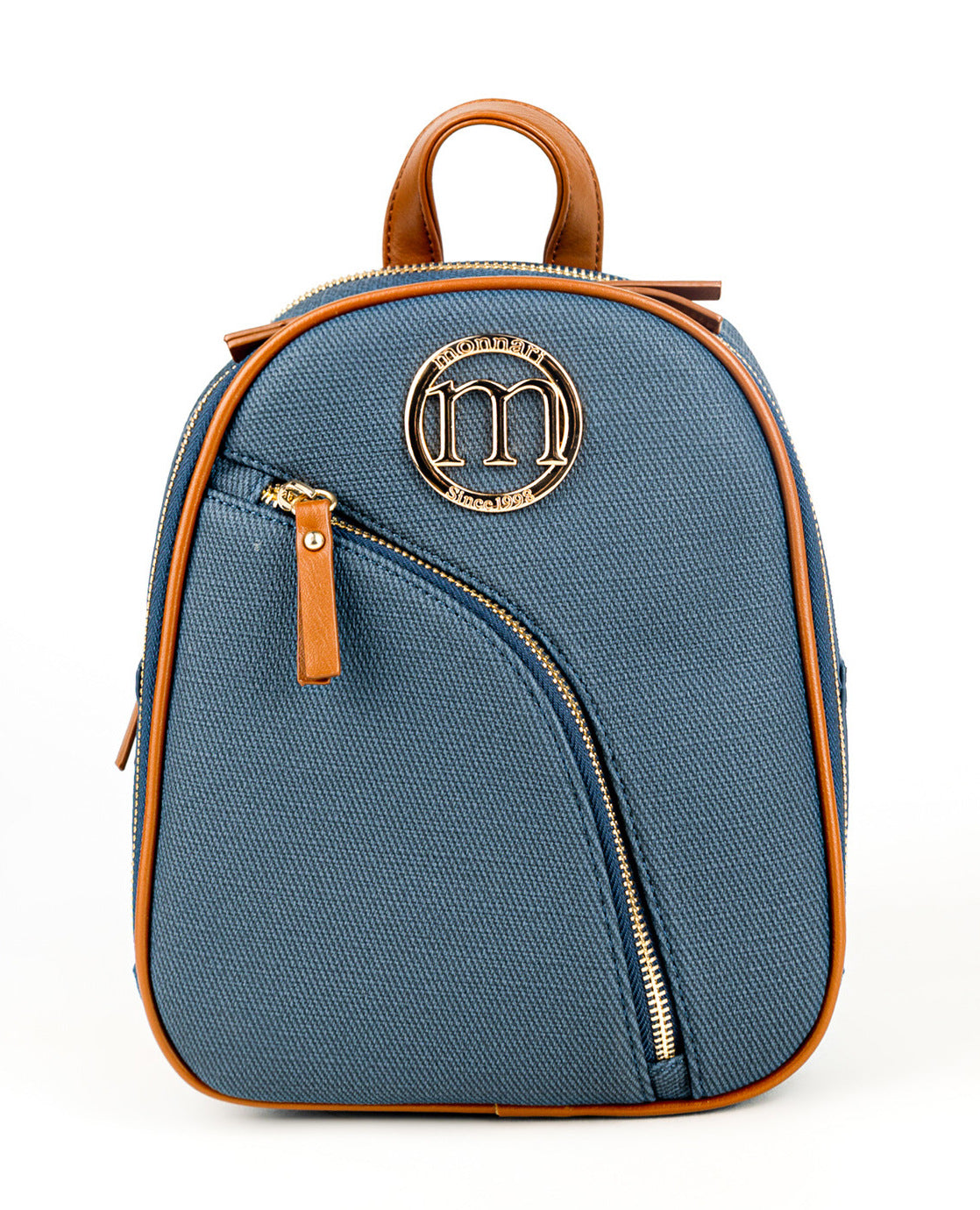 MONNARI urban Women's Backpack Casual Small Size Fashion Jeans 6524 Brand Monnari