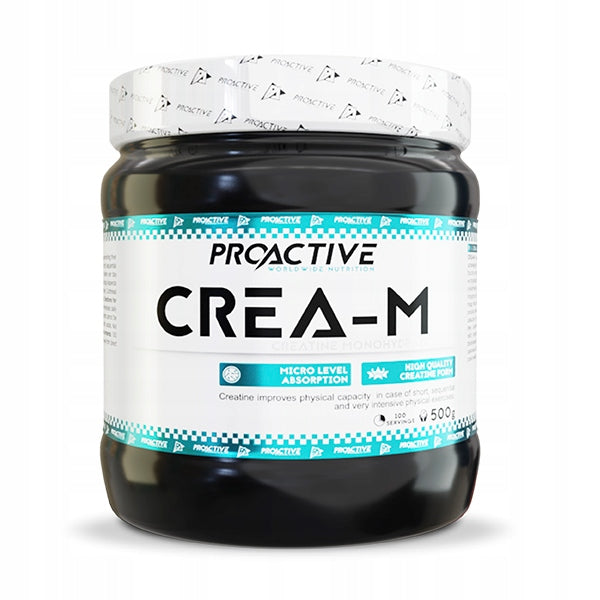 MONOHYDRATE CREATINE ProActive Crea M 500g NATURAL Manufacturer code 5902444707628