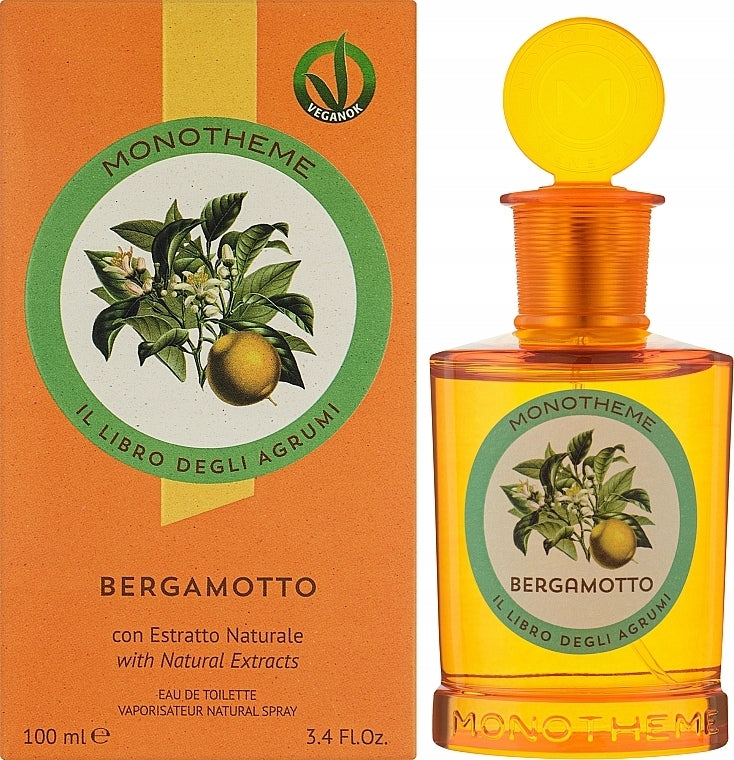 MONOTHEME BERGAMOTTO EAU DE TOILETTE 100ML UNISEX