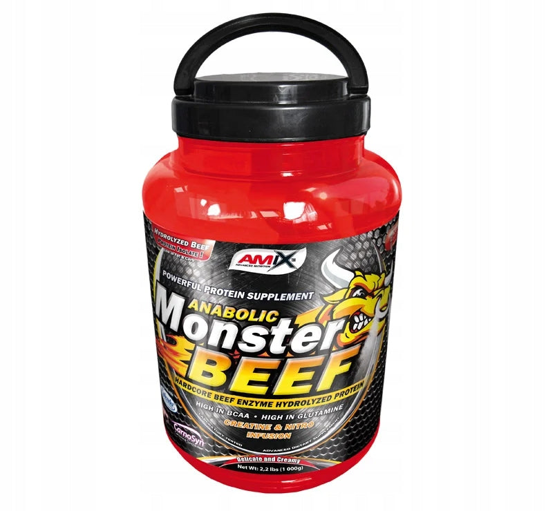 MONSTER BEEF PROTEIN Amix 1000g chocolate EAN (GTIN) 8594159535060