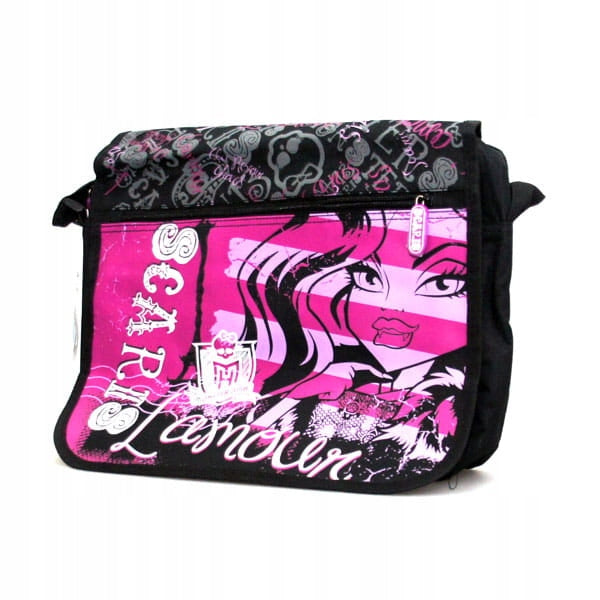 MONSTER HIGH SHOULDER BAG SCHOOL SPORTS BAG 35CM