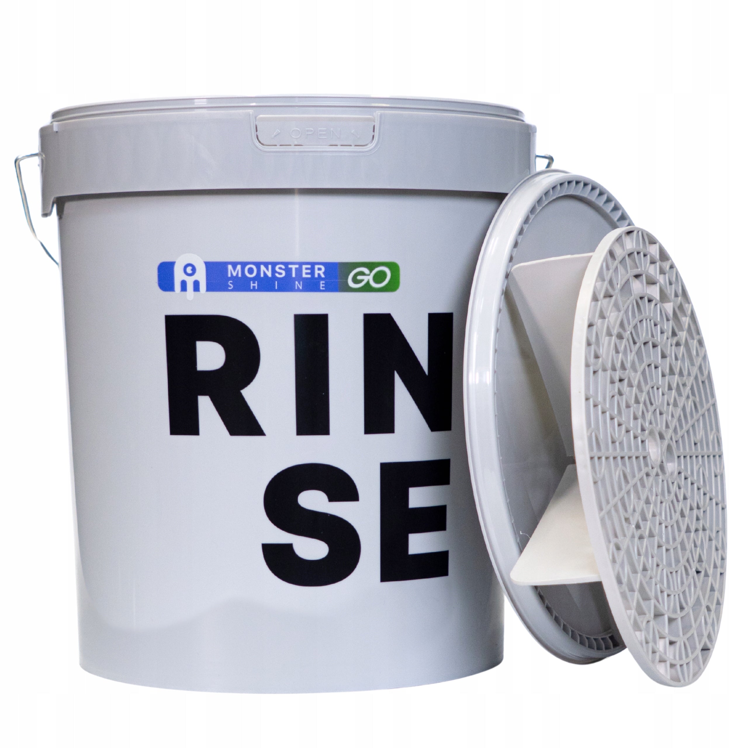 MONSTER SHINE CAR WASH RINSE BUCKETS 2 SEPARATORS SET Manufacturer Monster Shine