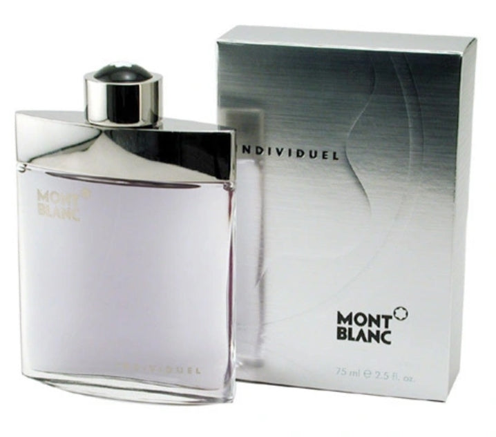 MONT BLANC Individuel for Men Eau de toilette for men EDT Perfume 75ml Packaging status original