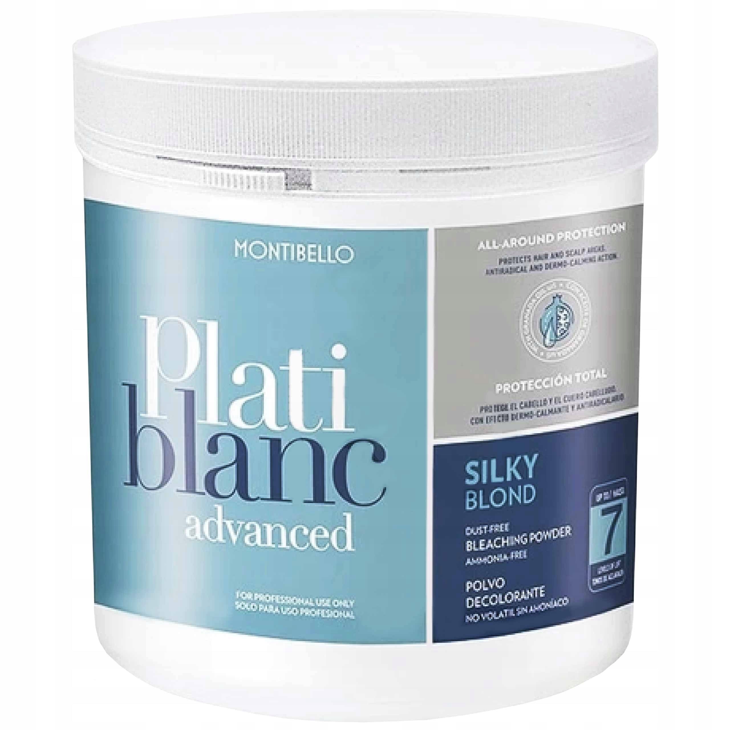 Šviesinimo kremas Platiblanc Advanced Silky Blond Montibello 500 ml