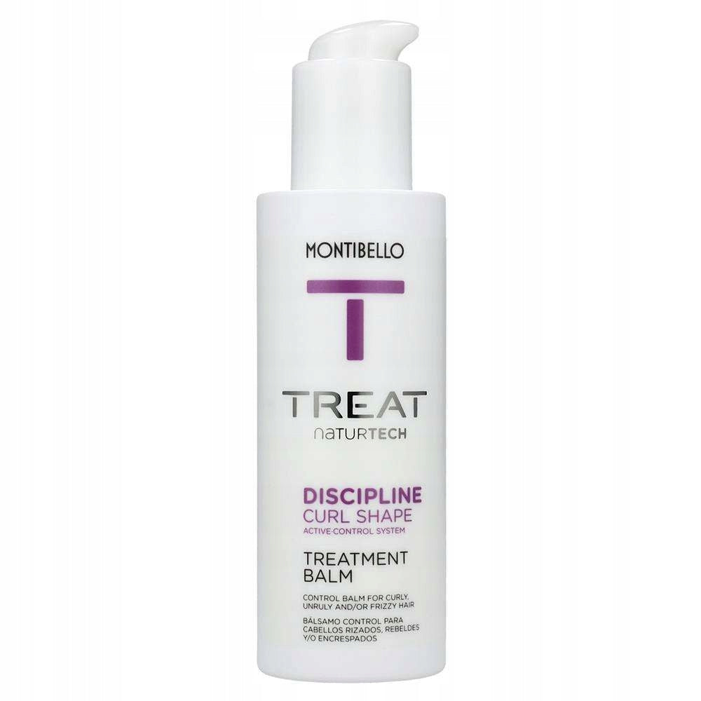 Montibello TREAT NaturTech Discipline Curl Shape feuchtigkeitsspendender Balsam für widerspenstiges Haar 