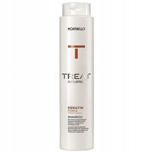 Montibello Treat NaturTech Keratin Force regenerierendes Haarshampoo (300 ml) 