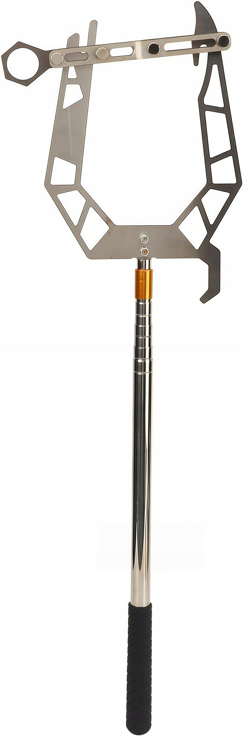 MOORING HOOK TELESCOPIC FOLDING BOAT BAREFOOT AUTOMATIC METAL
