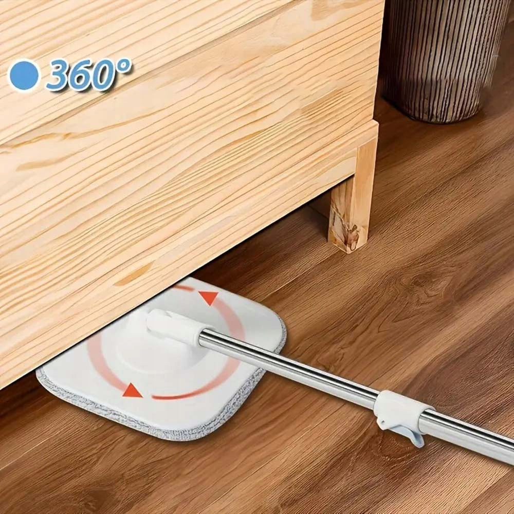 MOP BUCKET 25L DOUBLE CHAMBER ROTATING MOP WITHOUT HAND WASHING Brand Bedee
