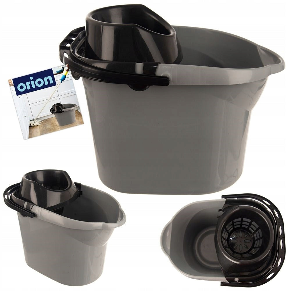 MOP Bucket Universal Plastic with Squeezer String Mop