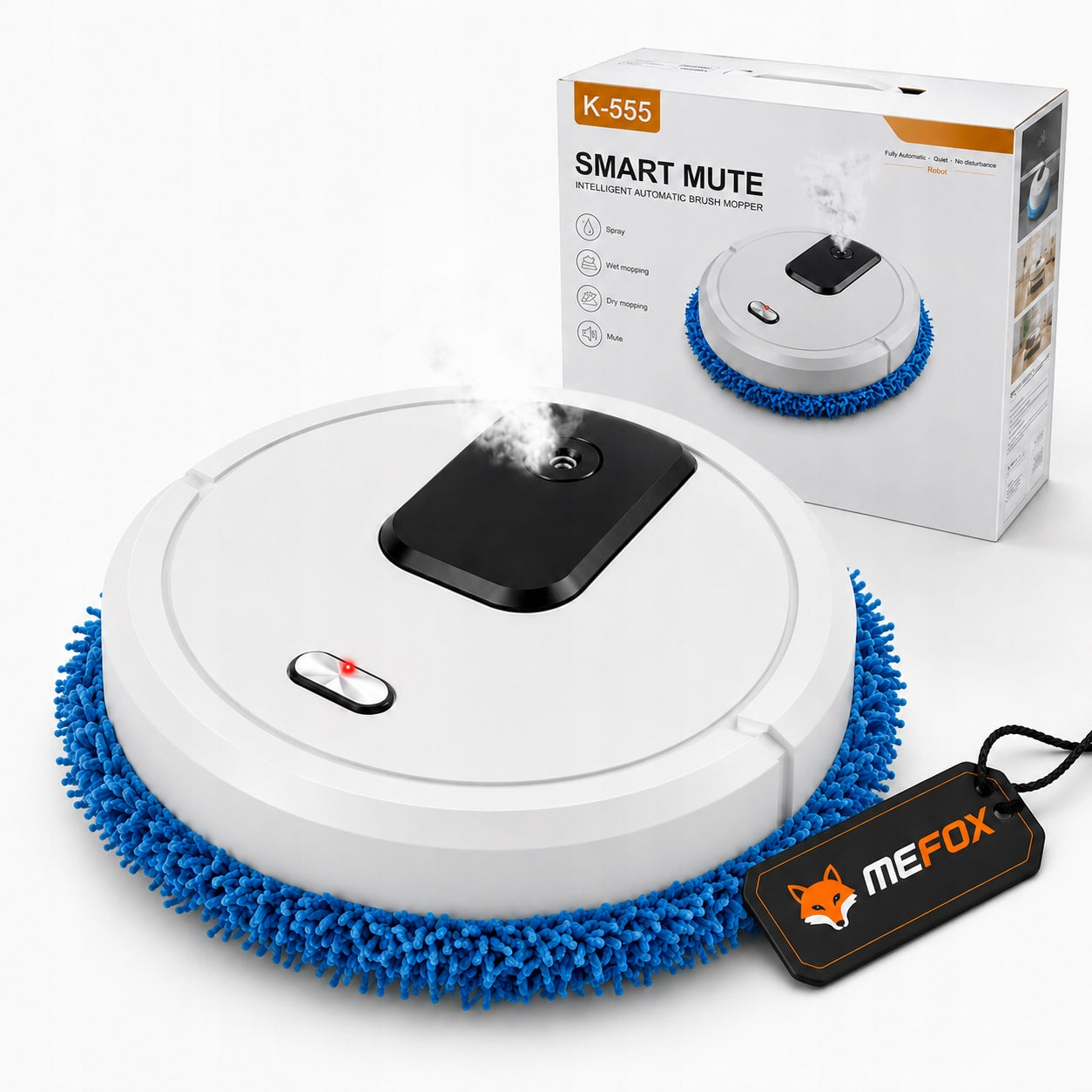 MOP CLEANING ROBOT MOPPING ROTARY WET DRY HUMIDIFICATION