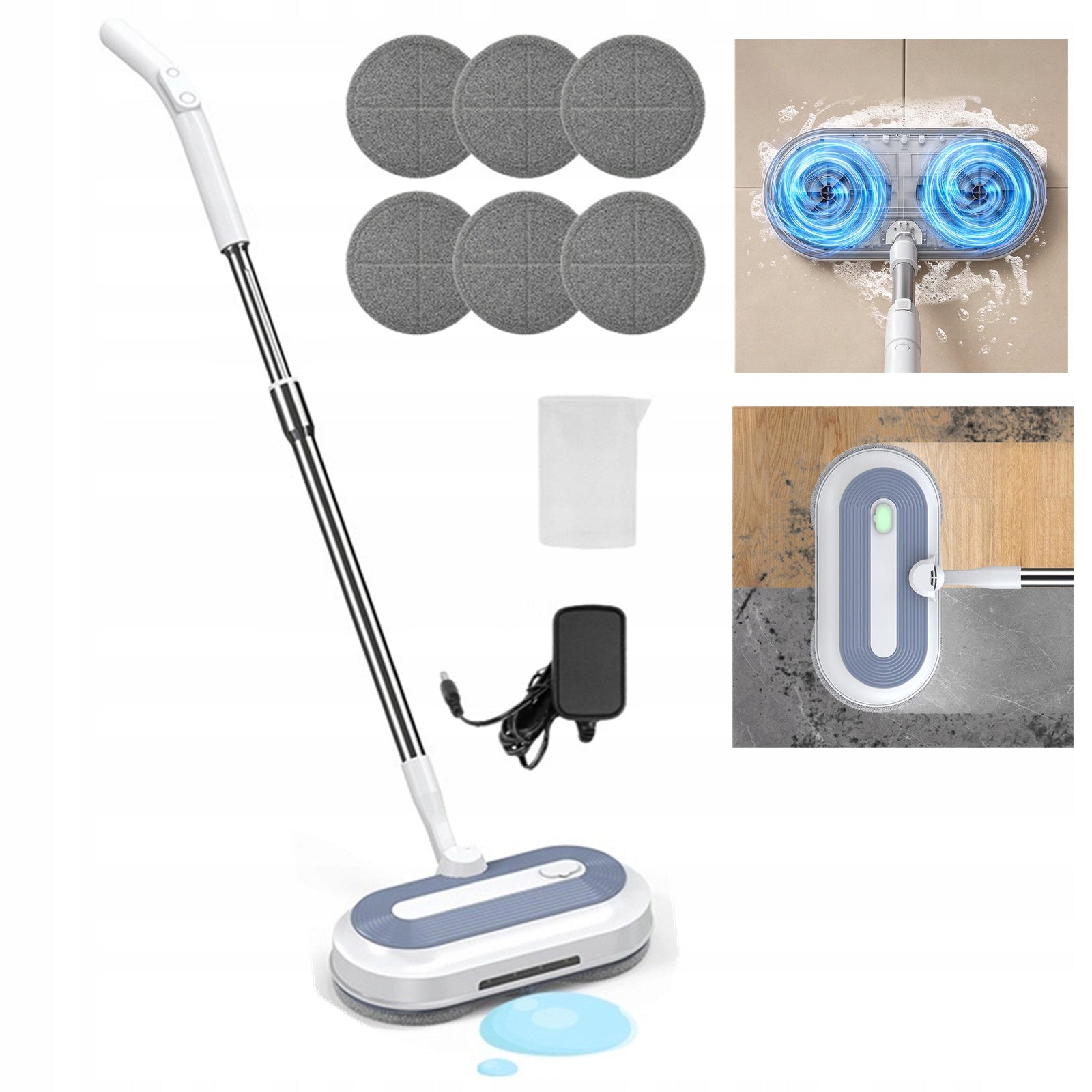 MOP ELECTRIC WIRELESS CORDLESS LED TANK 6 Washable