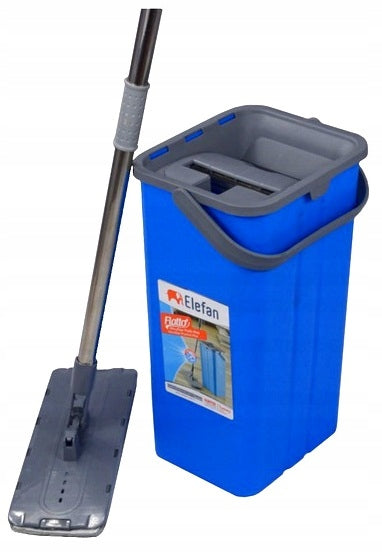 MOP FLAT Rotary TWO-CHAMBER OVERLAY Squeezer Color blue