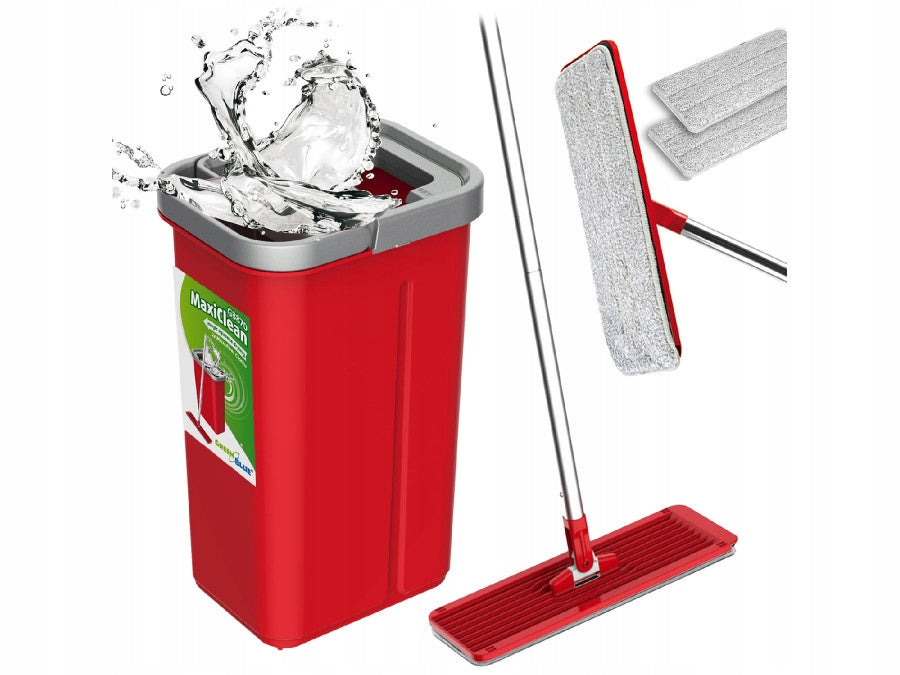 MOP FLAT SET BUCKET SQUEEZER 2 CARTRIDGES GB870