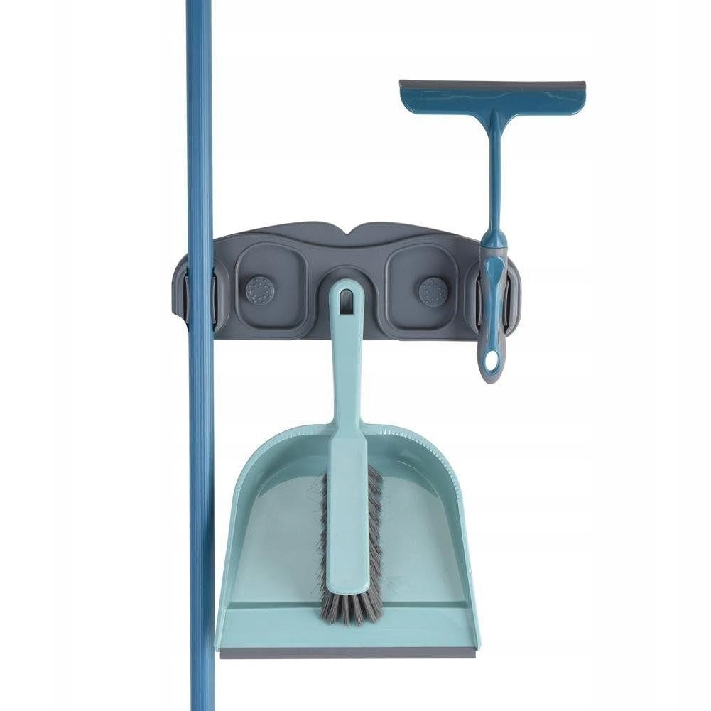 MOP HOLDER Brush Broom Wall Hanger Universal Plastic