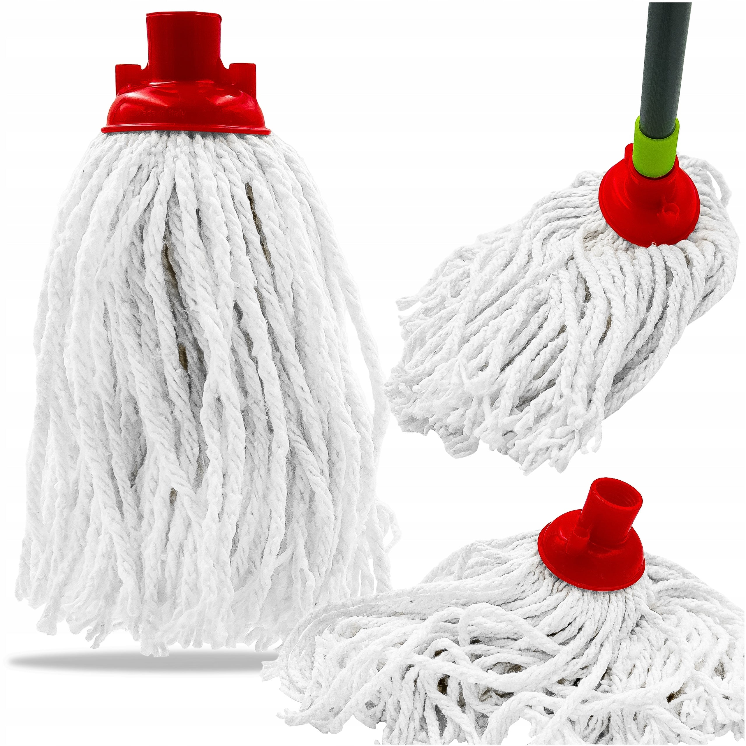 MOP INSERT STOCK TIP LACE-UP FLOOR SUPER ABSORBENT COTTON