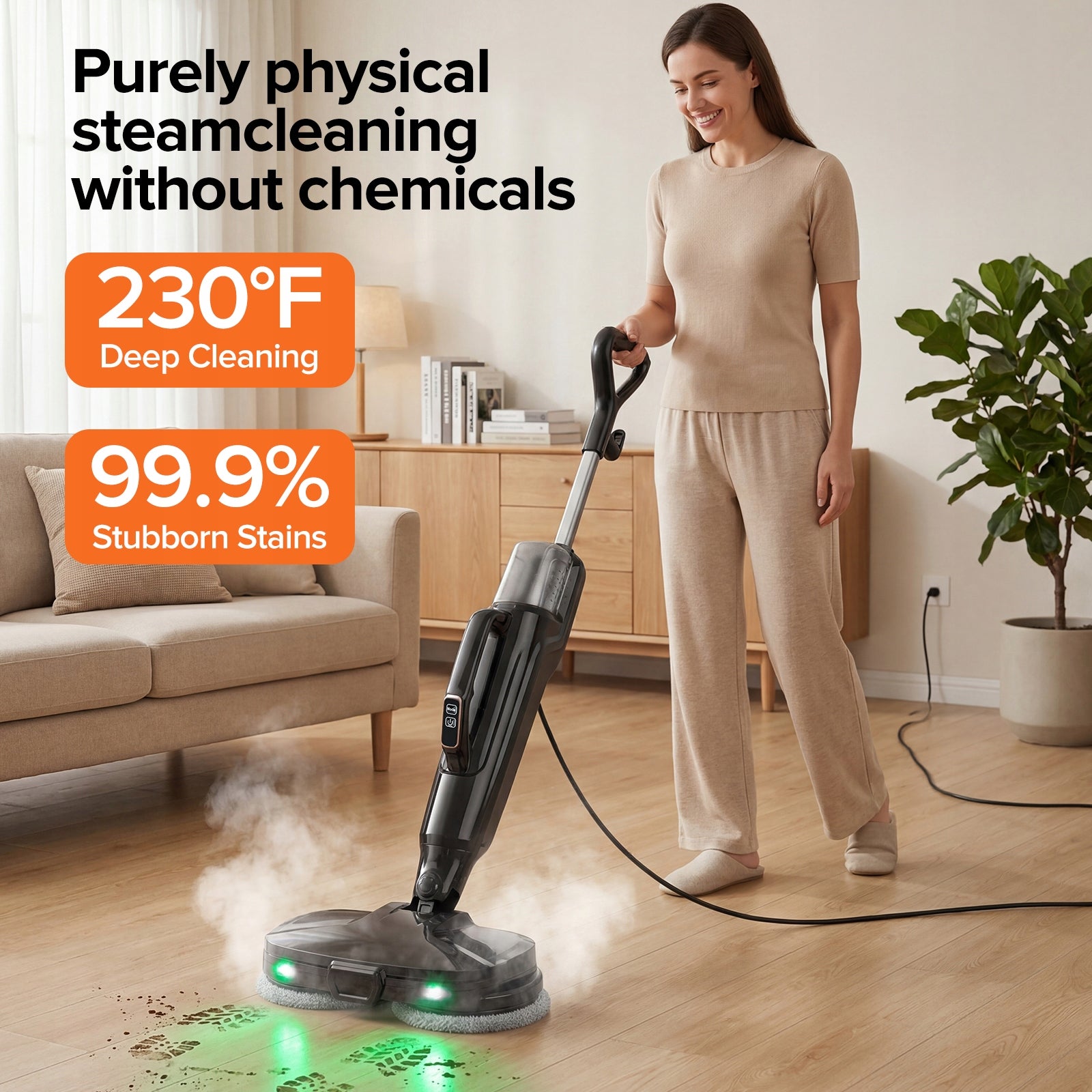 MOP PAROWY WIELOFUNKCYJNY Lubluelu wysoka temperatura 1580W 140 obr min Manufacturer code 10008526
