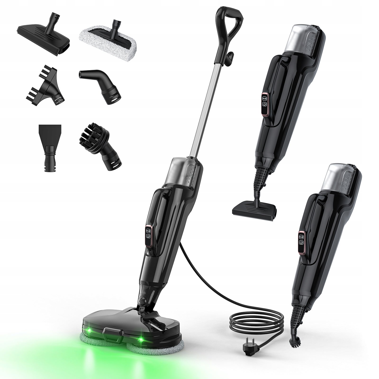MOP PAROWY WIELOFUNKCYJNY Lubluelu wysoka temperatura 1580W 140 obr min
