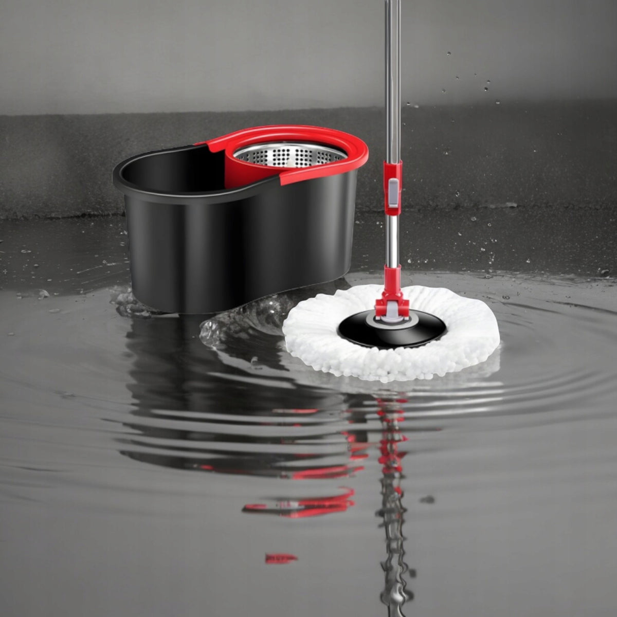 MOP Rotary SPIN TURBO 360 OVERLAYS 3in1 Microfiber BUCKET SET Brand no brand