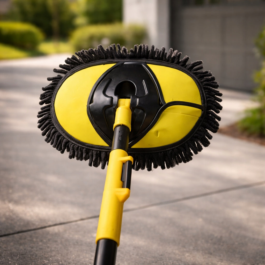MOP TELESCOPIC BRUSH FOR WASHING CARS PANELS 90° MICROFIBER Manufacturer code 642U