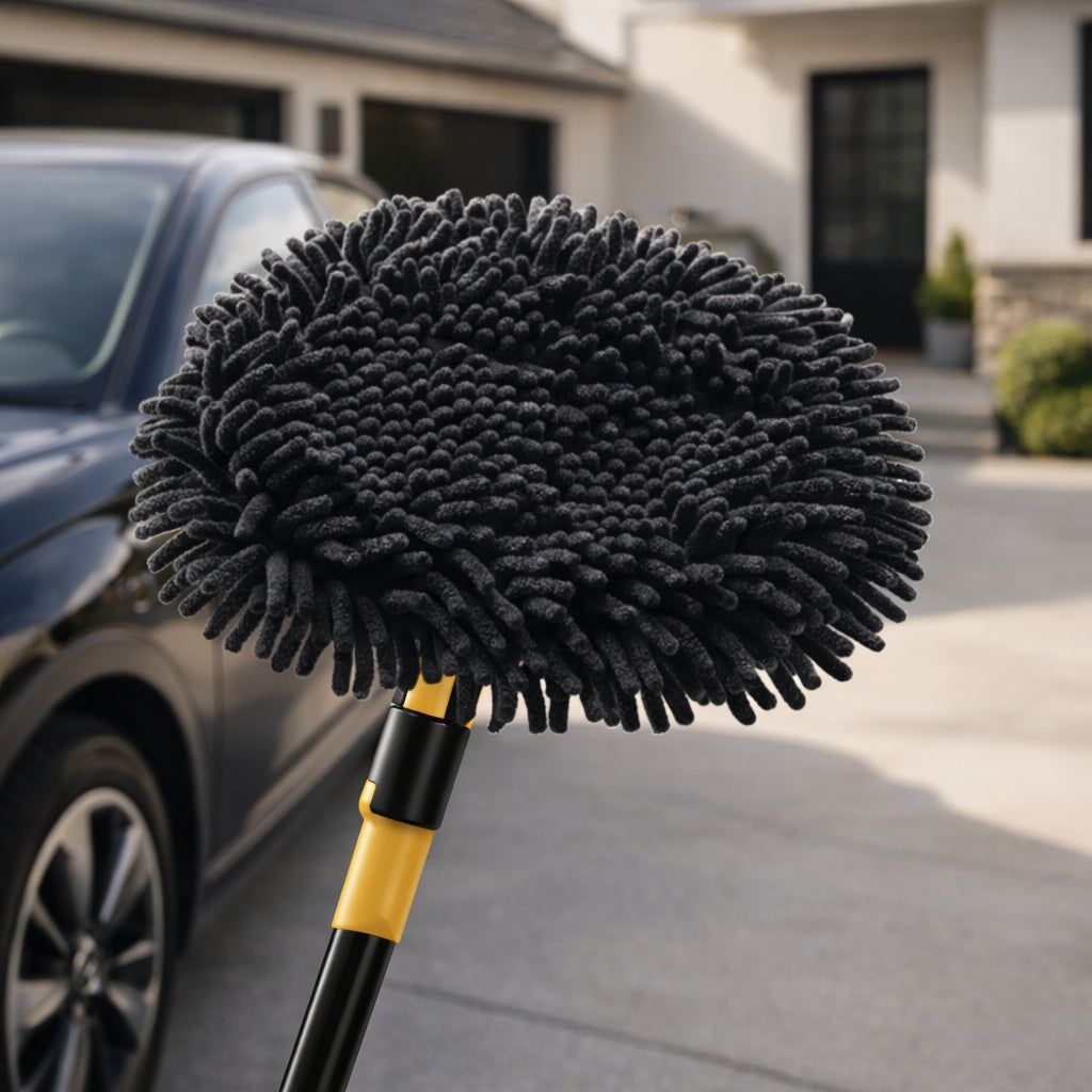 MOP TELESCOPIC BRUSH FOR WASHING CARS PANELS 90° MICROFIBER Manufacturer no brand