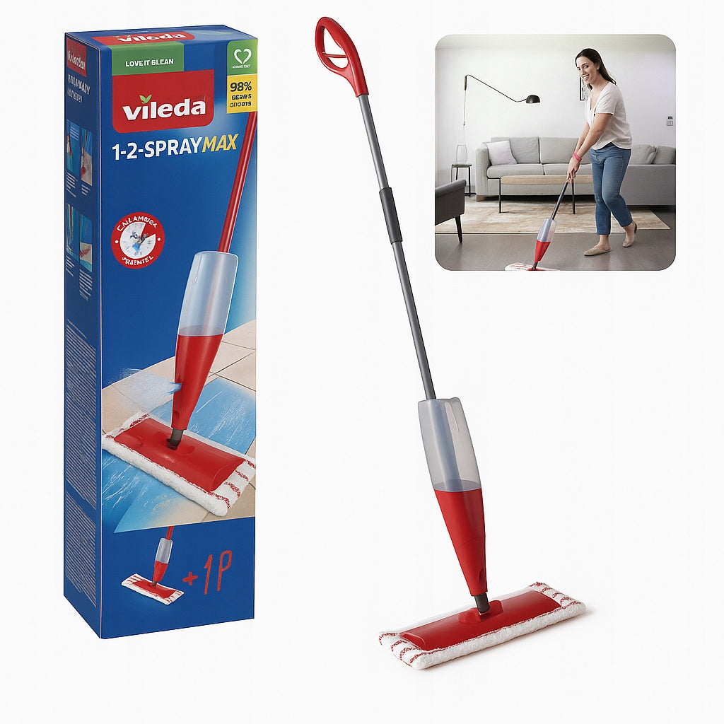 MOP VILEDA 1-2 SPRAY MAX PRACTICAL WITHOUT BUCKET FOR QUICK CLEANING