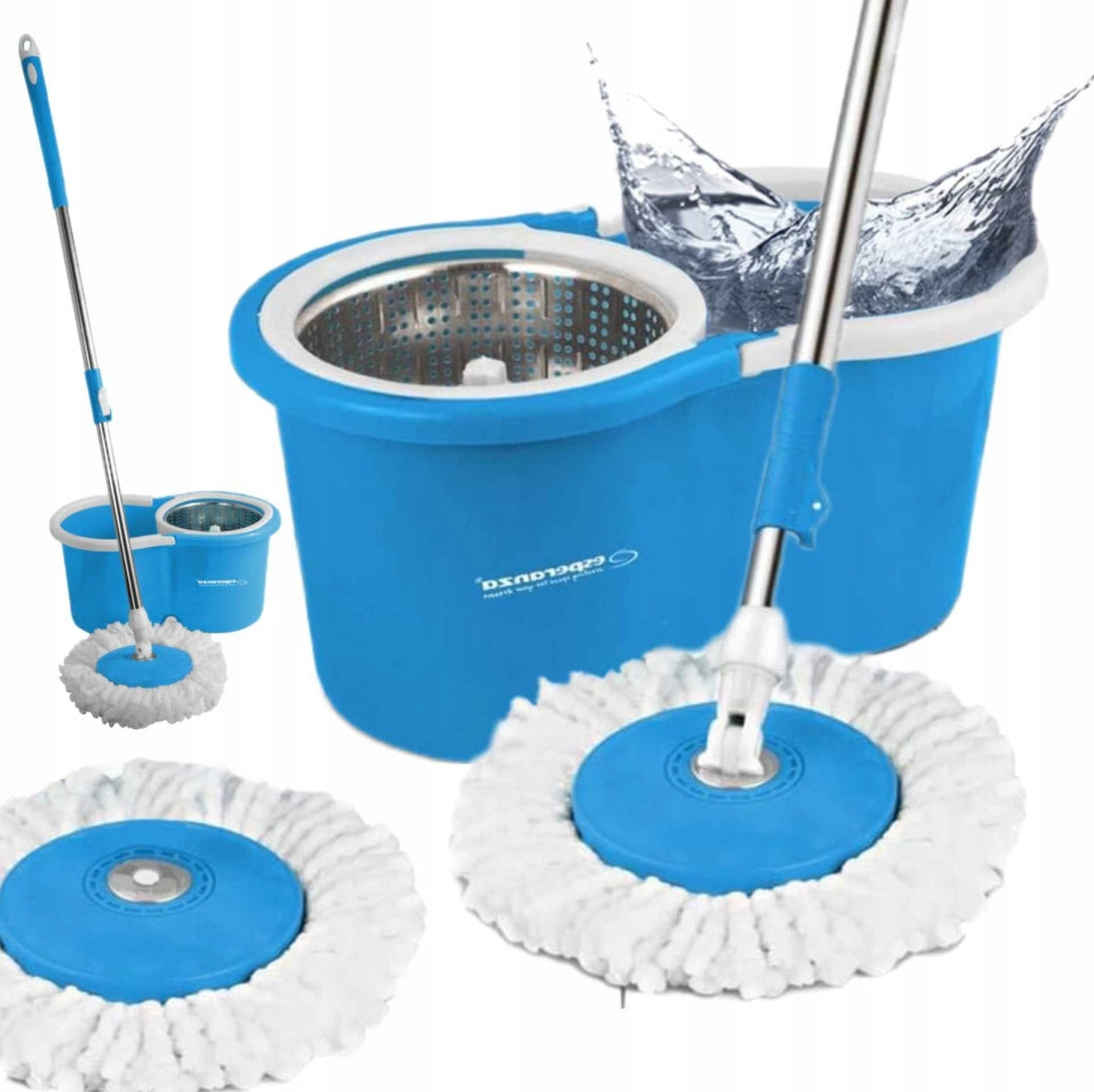 MOP WITH BUCKET Rotary ROTARY PERFECT CLEAN 360 3in1 Microfiber SET